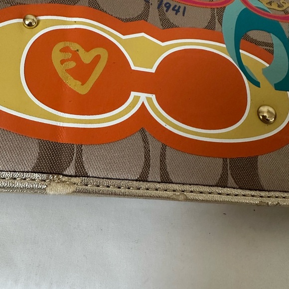 Coach Signature Tablet Case with Metallic Trim - Picture 9 of 12